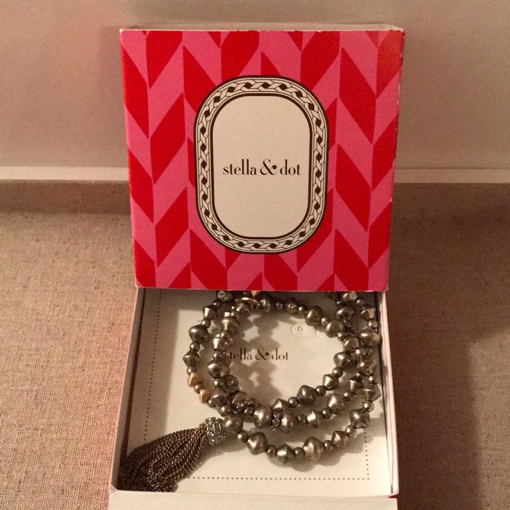 Stella and Dot Milana tassel bracelet